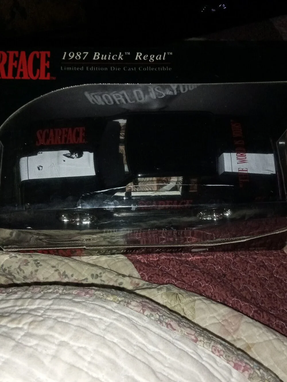Scarface 1987 Buick Regal Die-Cast Collectible - Black